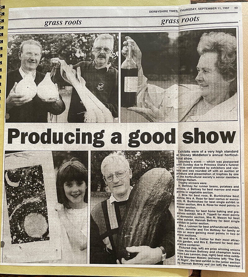 Newspaper clippings